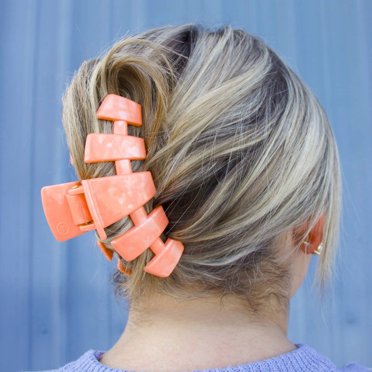 Classic Hair Clip | Large | Dreamsicle