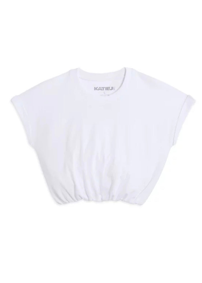 Jojo Elastic Waist Crop Top