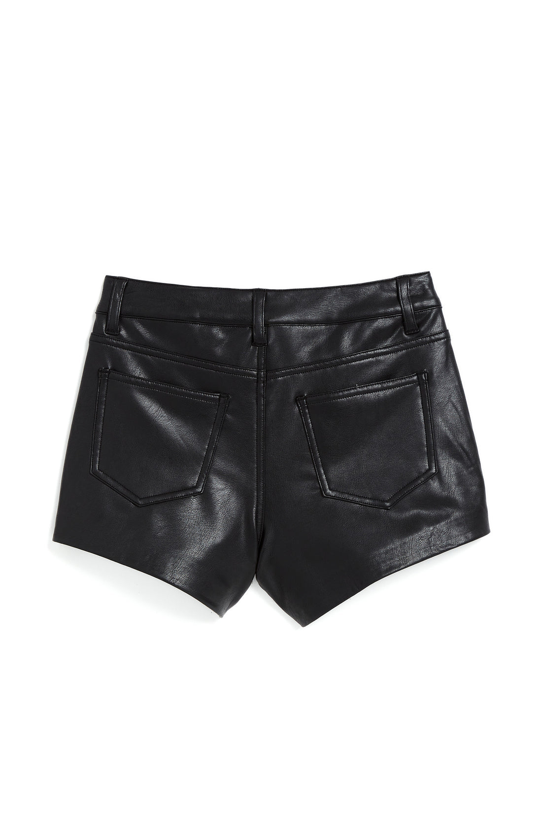Faux Leather Short