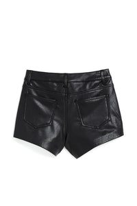 Faux Leather Short