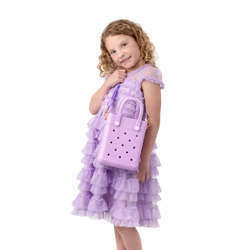 Purple Mini Tote Bag
