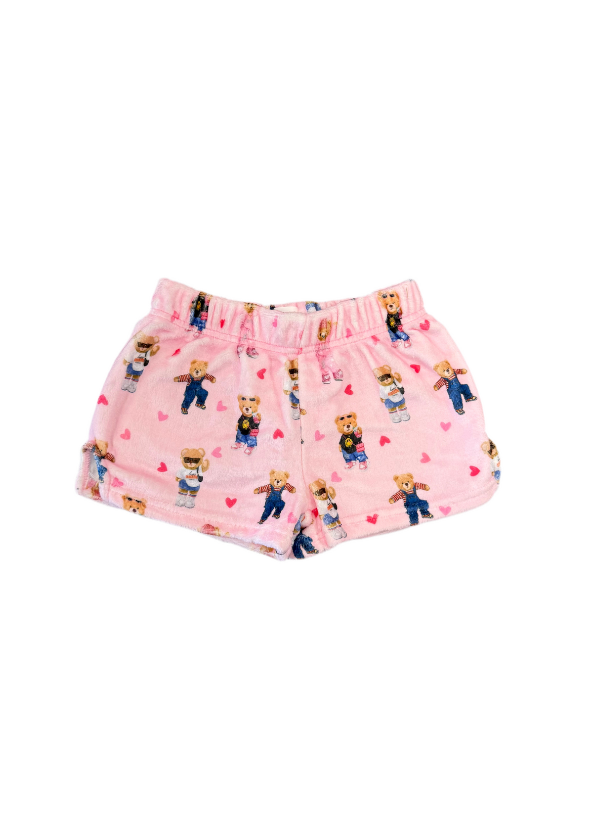 Teddy Bear Plush Shorts
