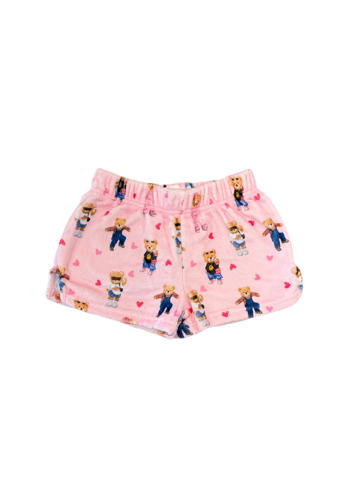 Teddy Bear Plush Shorts