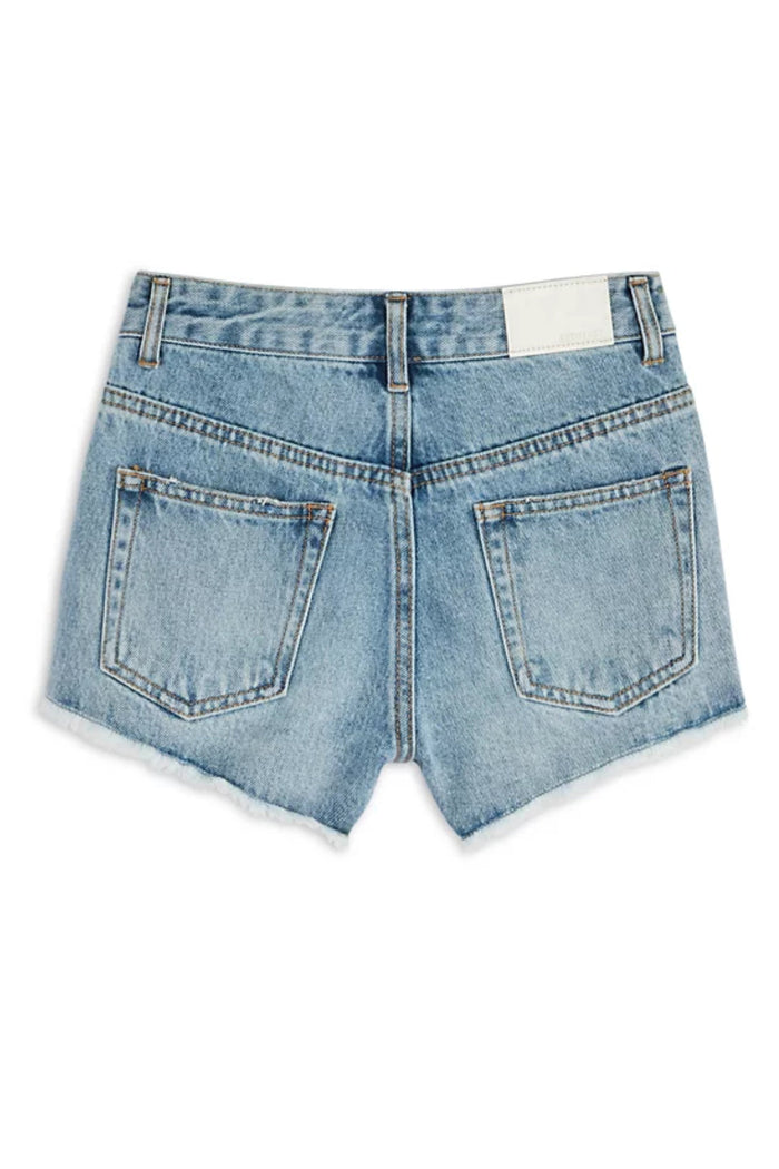 Junior Light Wash Malibu Denim Shorts