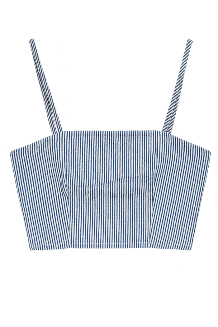 Pia Striped Tube Top