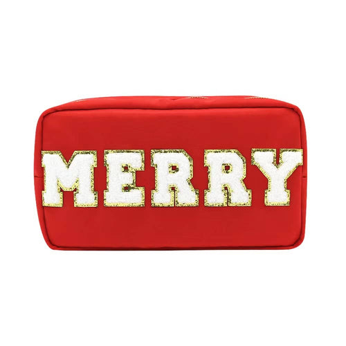 Merry Nylon Cosmetic Bag