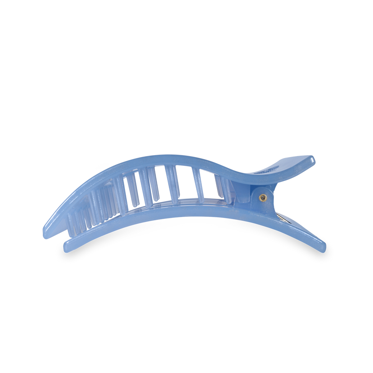 Flat Rectangle Hair Clip | Large | Blue Lagoon