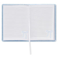 Iscream Blue Pearl Bow Journal
