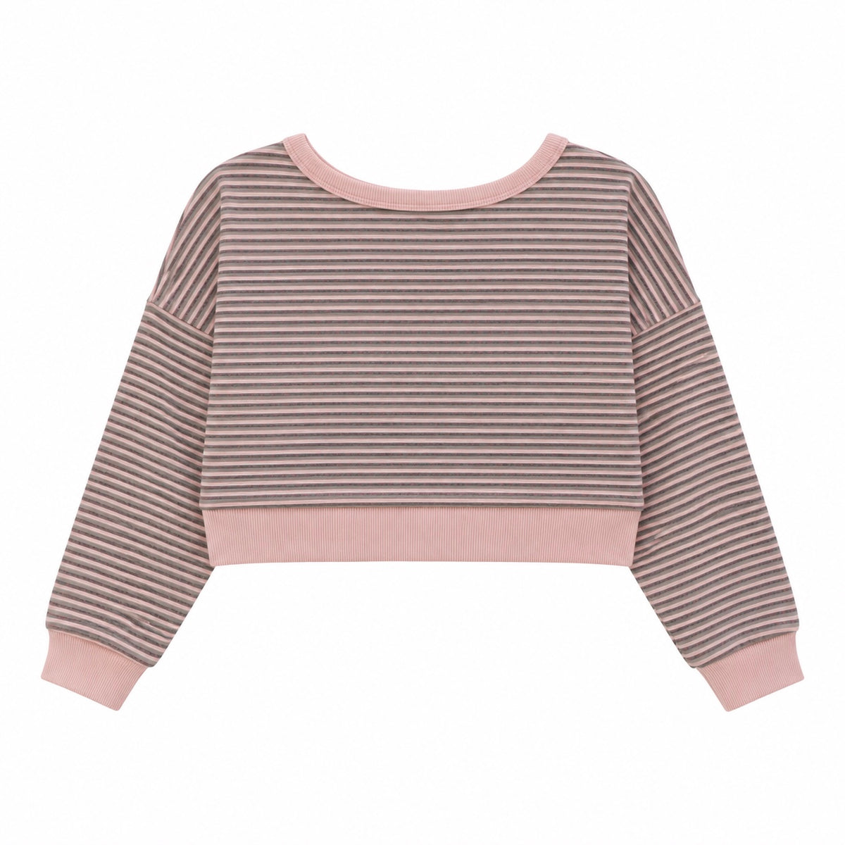 T2Love Blush Stripe Sweatshirt