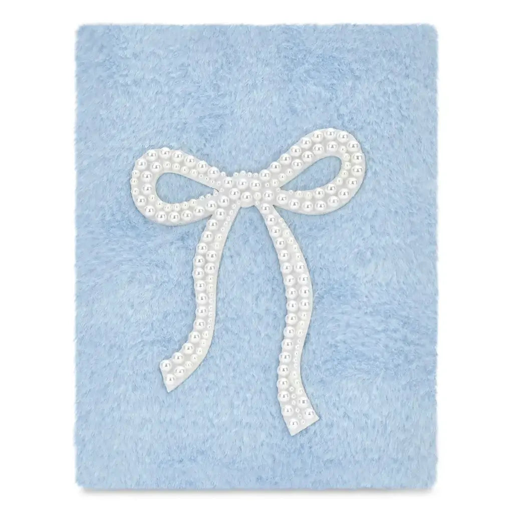 Iscream Blue Pearl Bow Journal