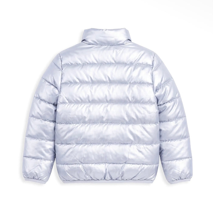 Silver Packable Quilted
Puffer Jacket