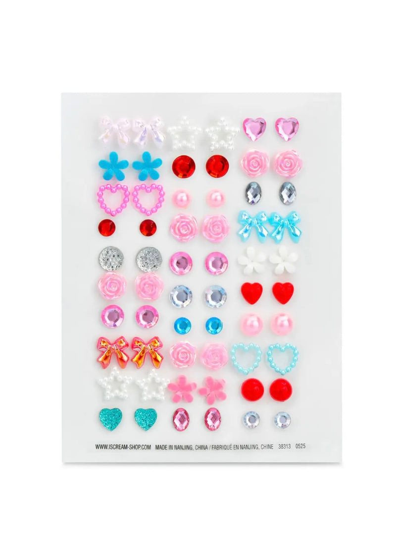 Sparkly Stick-On Earrings