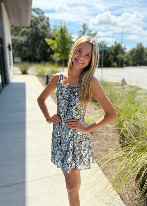 Camo Sequin Dress