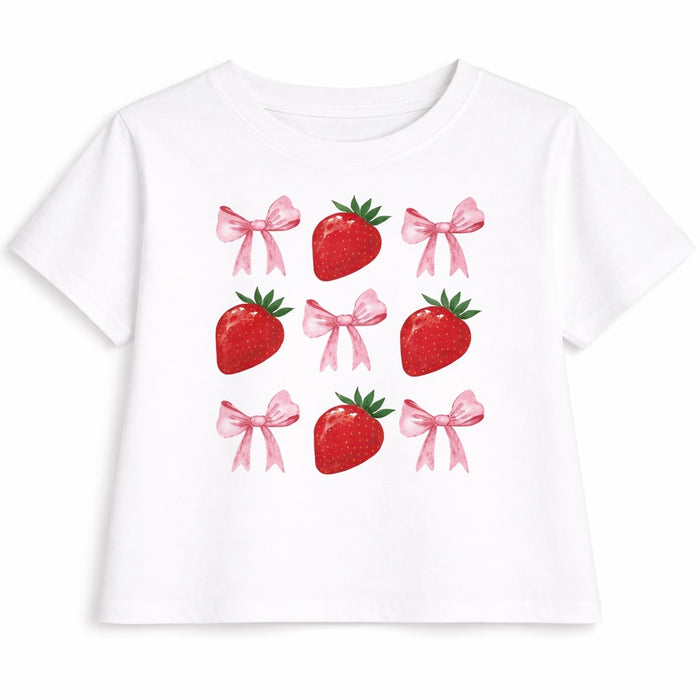Strawberries And Bows Tee