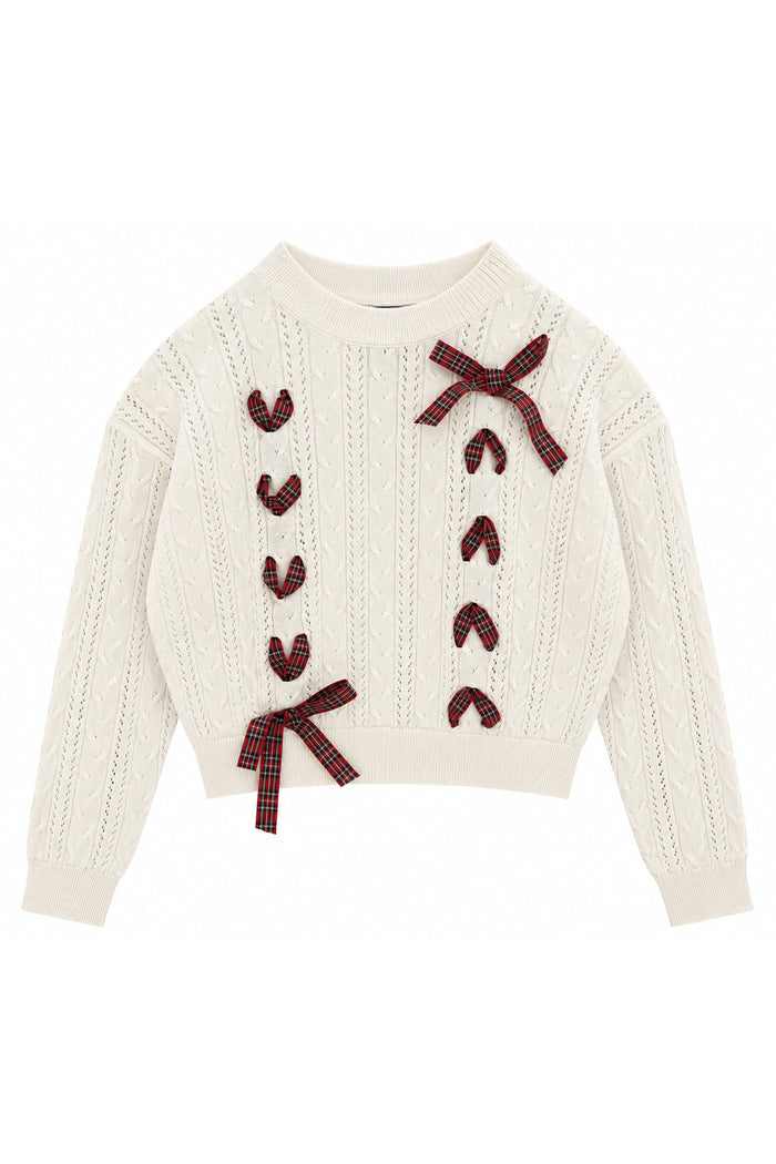 Tween Libby Ribbon Sweater