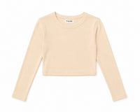 Sloane Ribbed Heart Long Sleeve Top-2 Colors