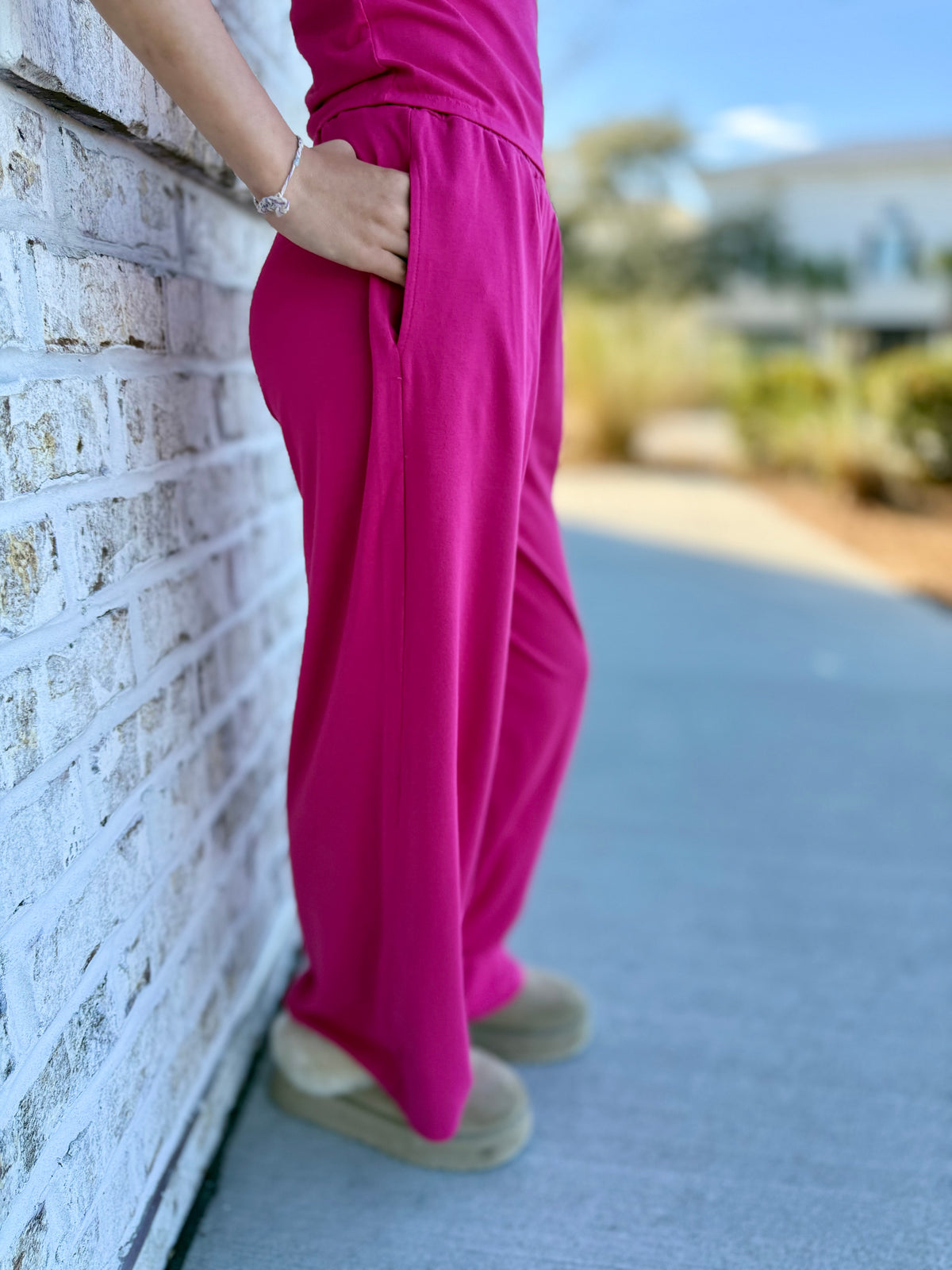 Tenly Lounge Lived In Pocket Pant (2 Colors!)