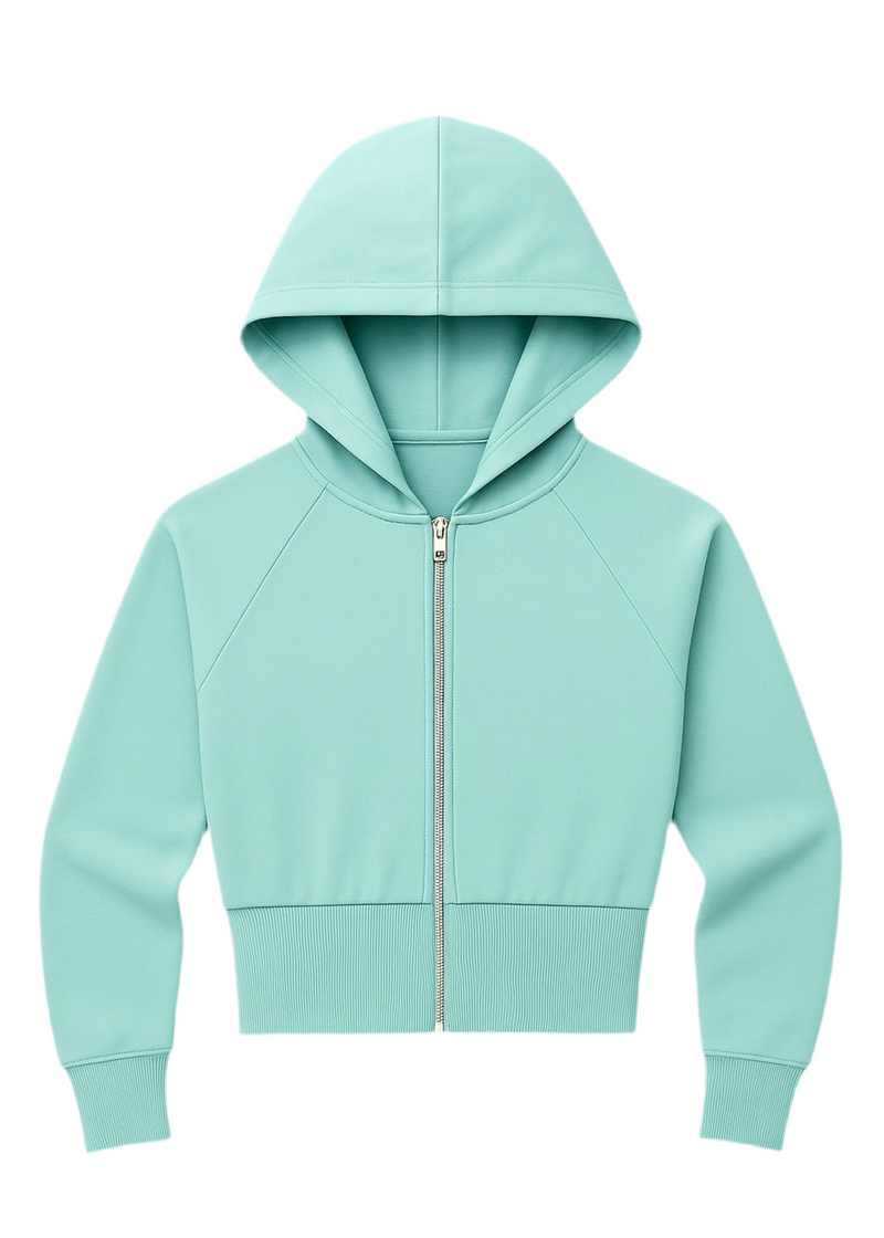 French Terry Zip Hoodie