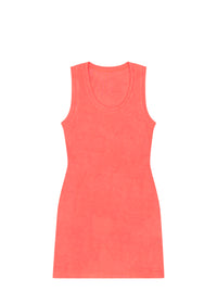 Ribbed Cutout Tank Dress