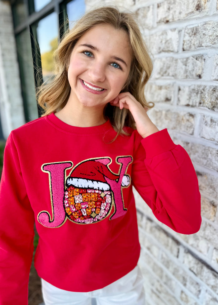 Joy Disco Ball Sweatshirt
