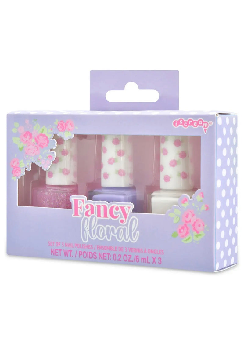 Fancy Floral Nail Polish Set