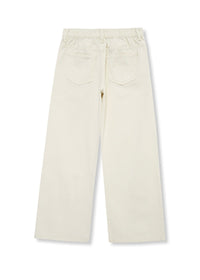 Distressed Wide Leg Pant