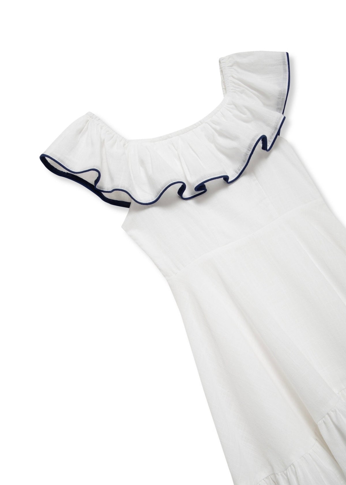 Ruffle High-Low Dress