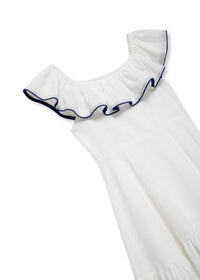 Ruffle High-Low Dress