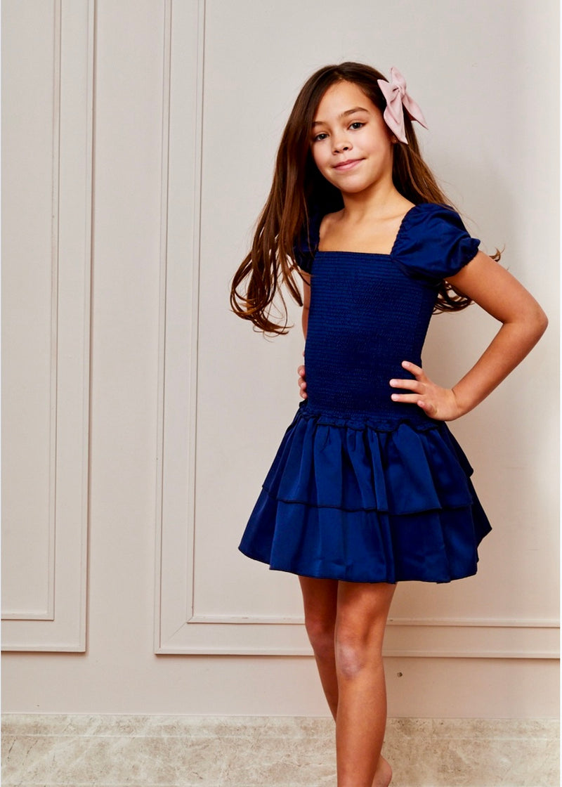 Lexi Cap Smocked Dress