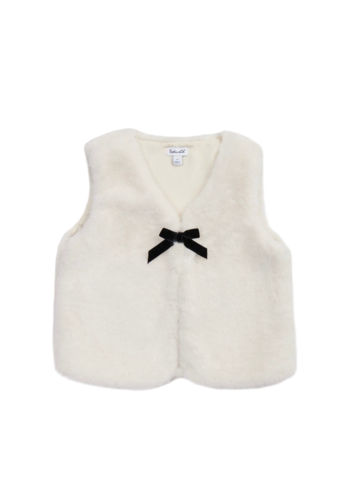 Fur Bow Vest