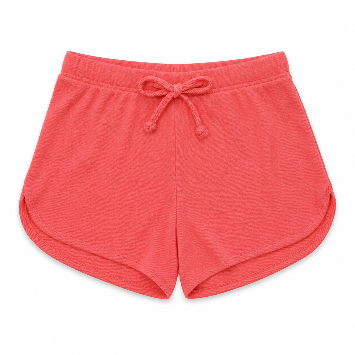 T2Love Ribbed Drawstring Shorts