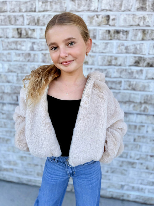 Faux Fur Jacket