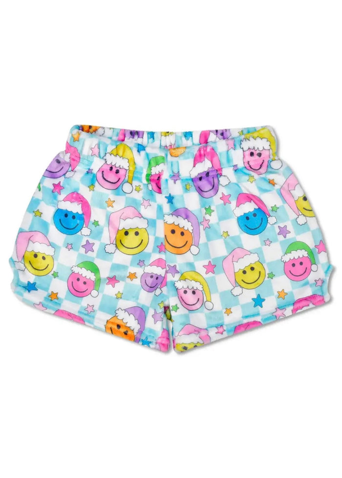 Happy Santa Plush Shorts