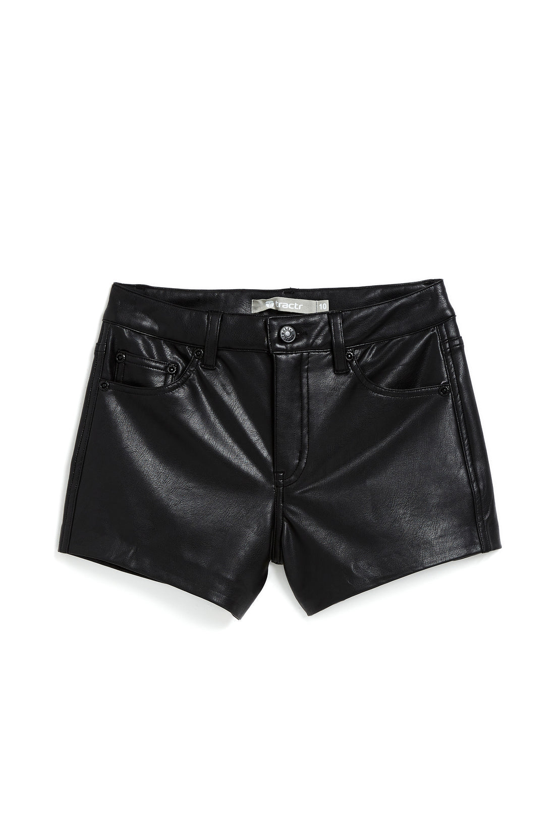 Faux Leather Short