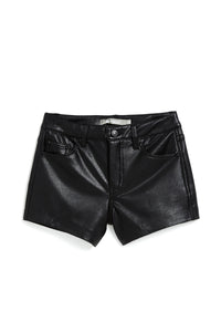 Faux Leather Short