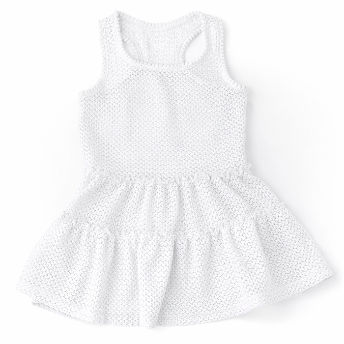 Crochet Coverup Dress (4 colors!)