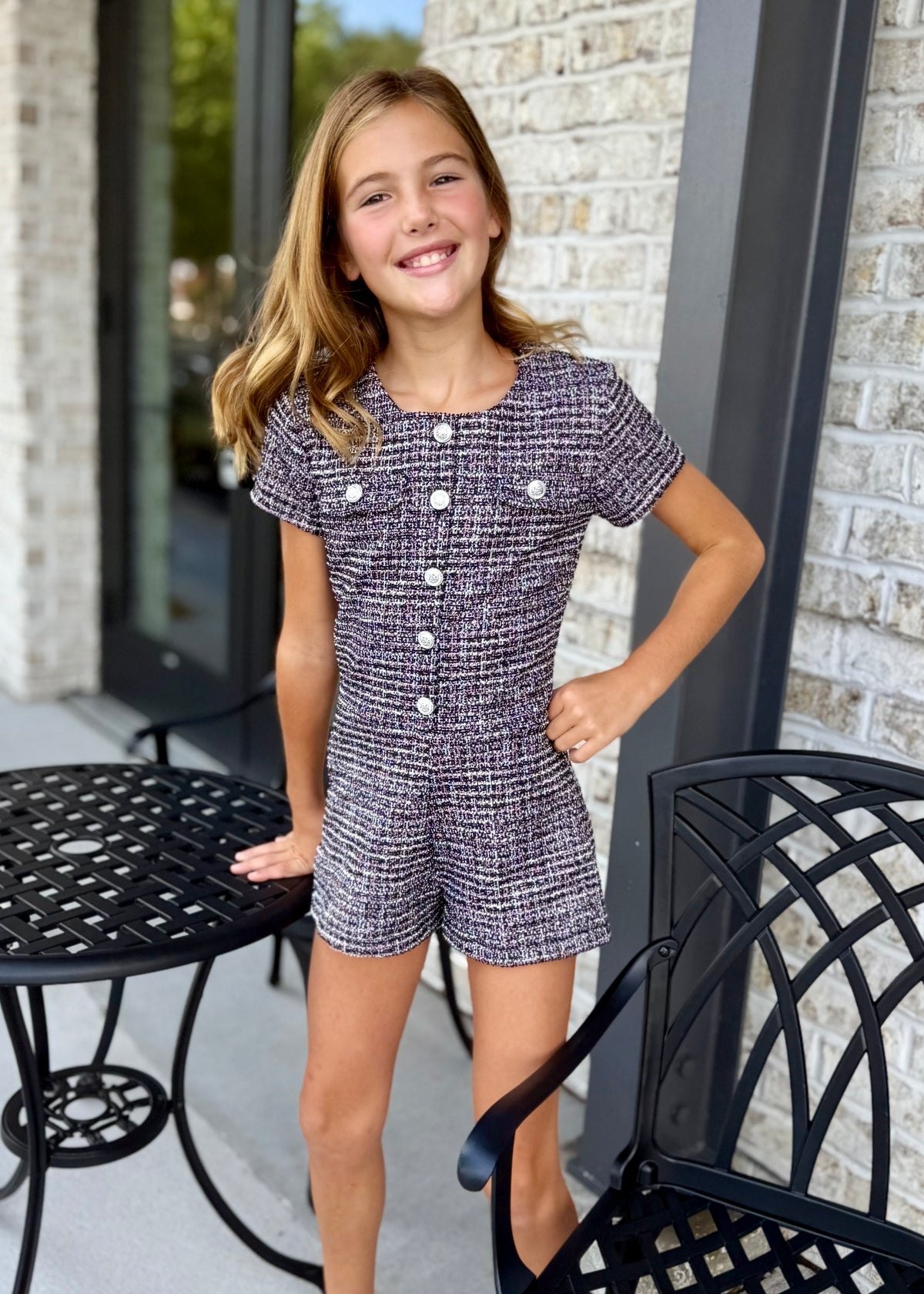 Flowers By Zoe Tweed Romper