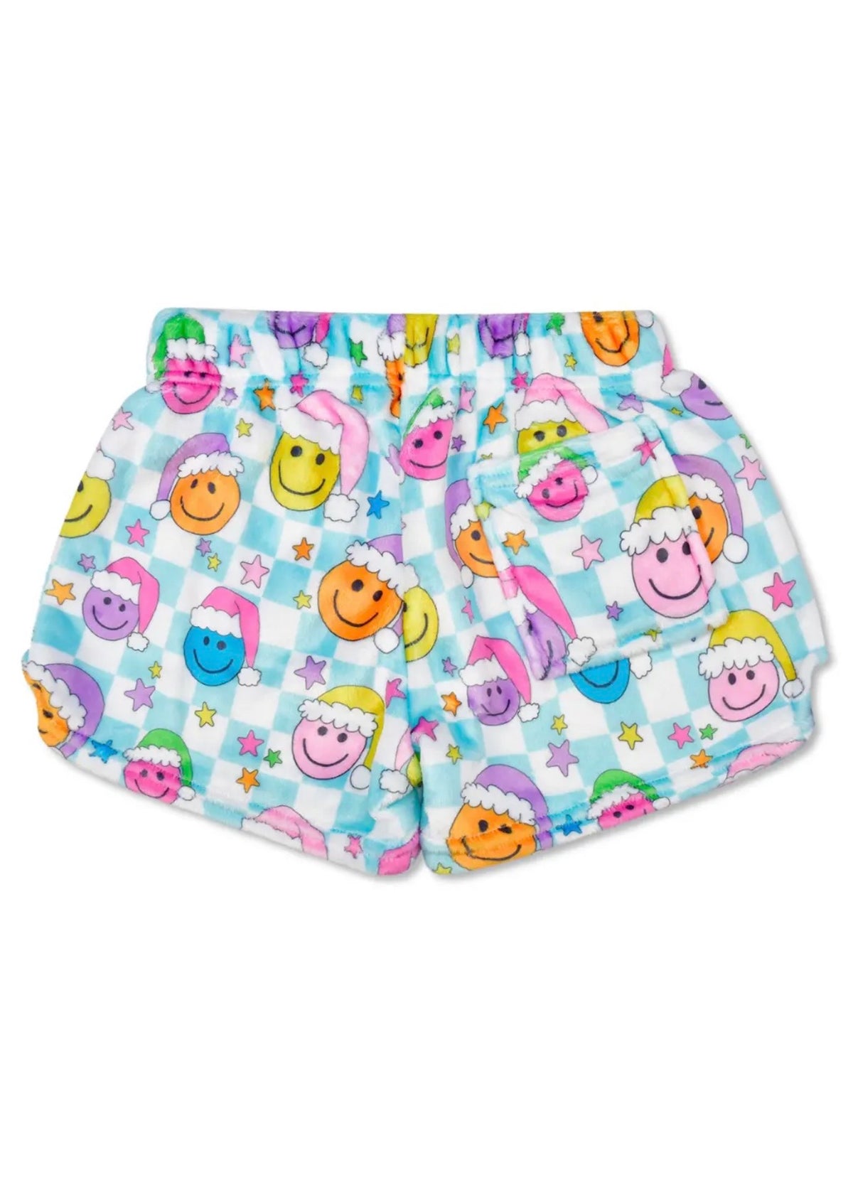 Happy Santa Plush Shorts