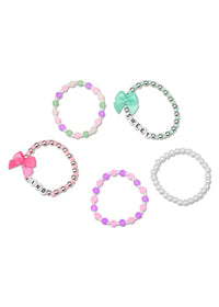 Fancy Bows Bracelet Set