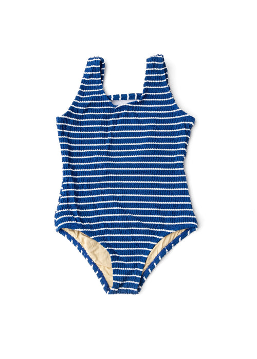 Navy Stripe One Piece