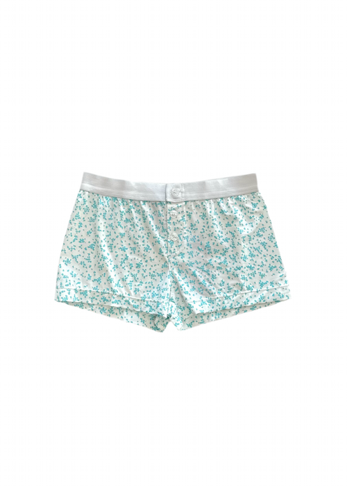 Teal Mini Short