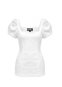White Serena Dress