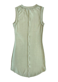 Casual Exposed Seam Dress