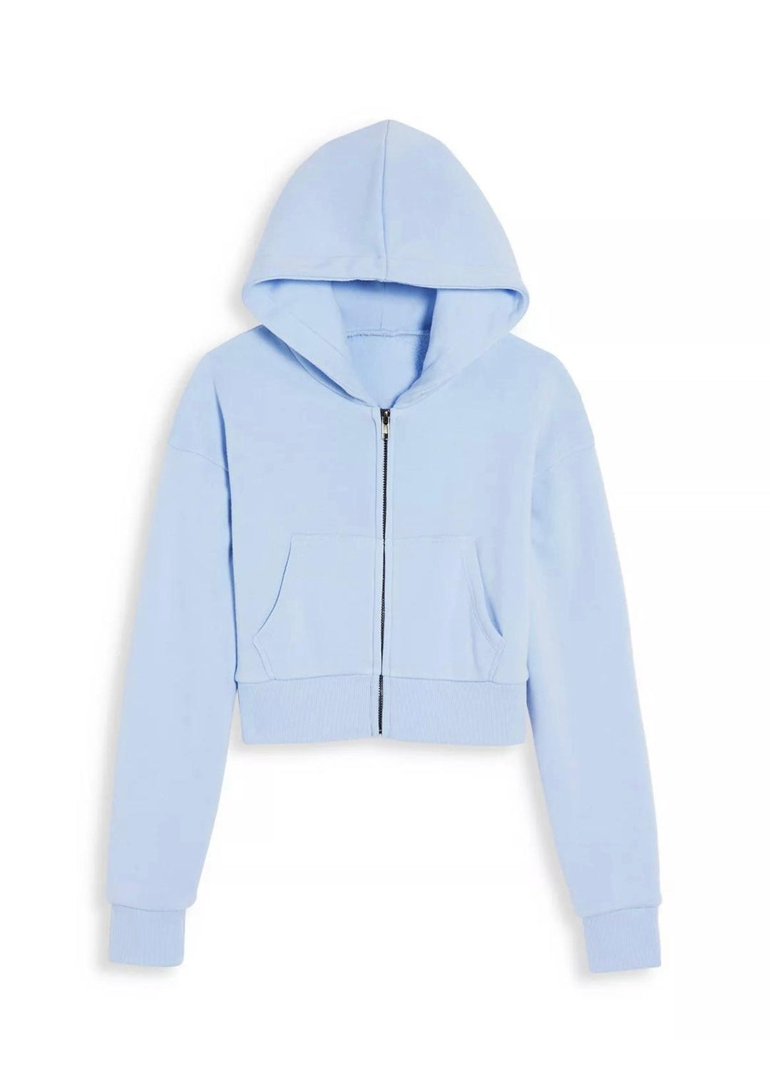 Dylan Zip Crop Hoodie