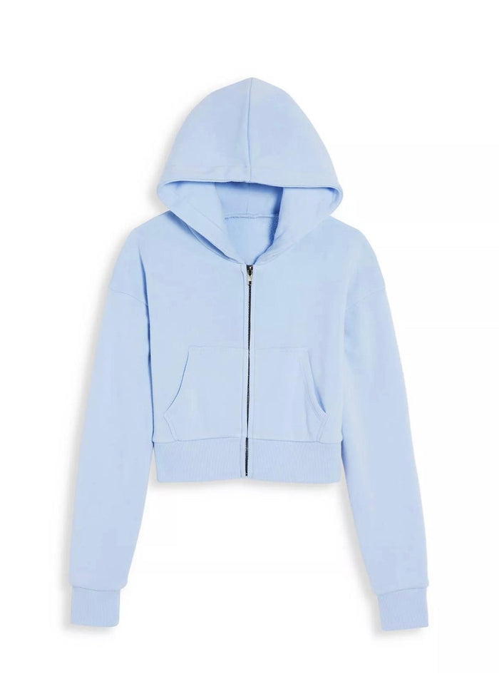Dylan Zip Crop Hoodie
