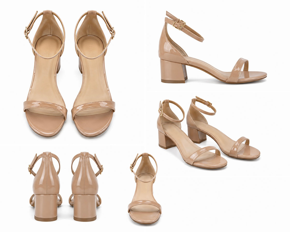 Micaela Camel Mid Heel