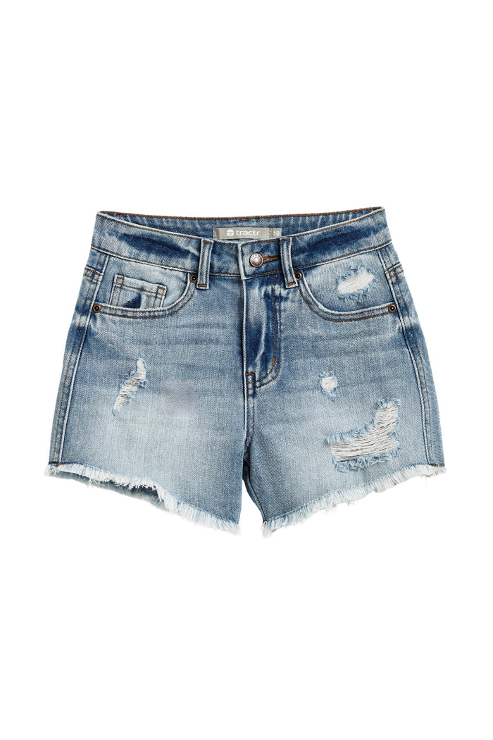 Fray Hem Shorts