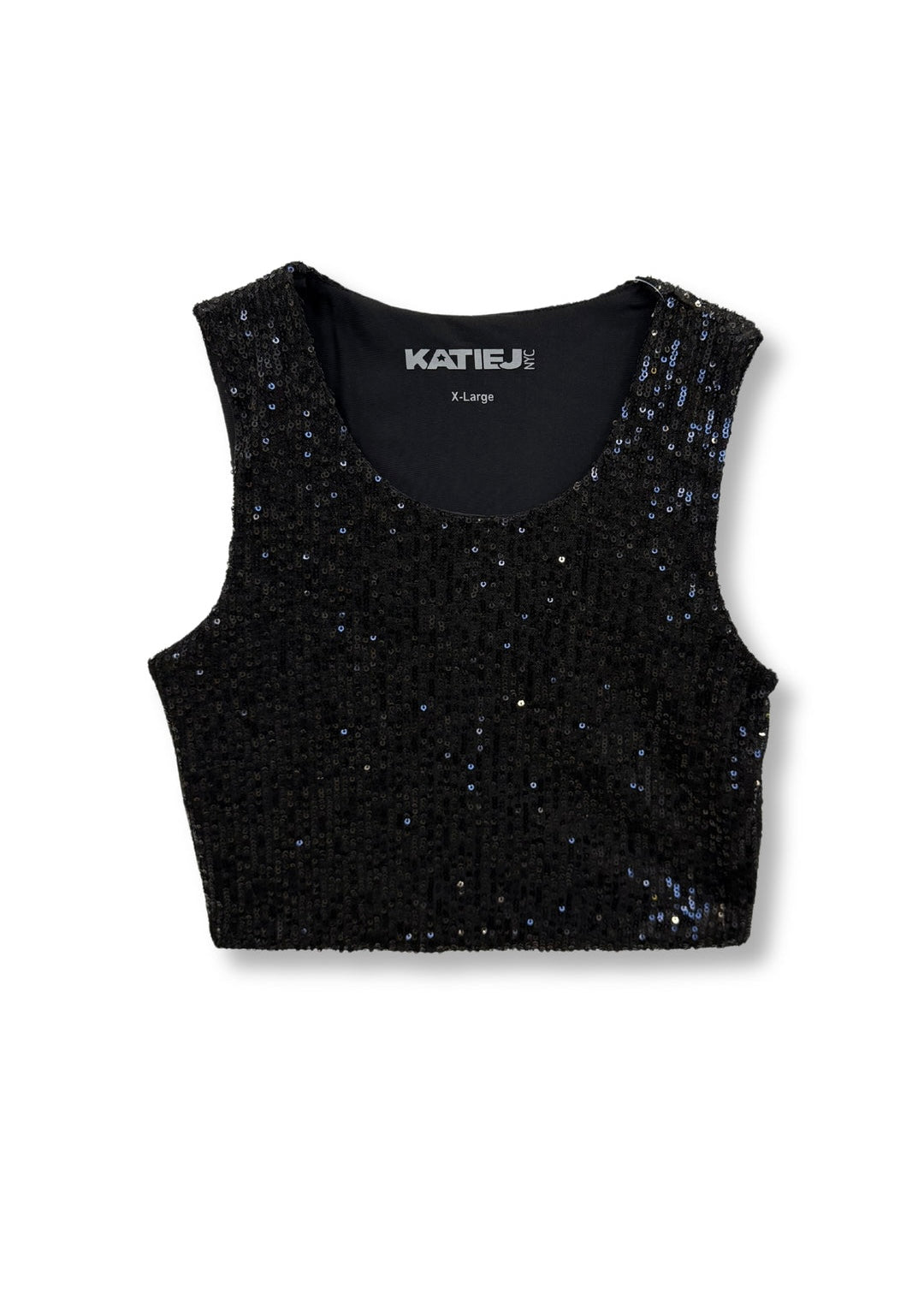 Miley Full Sequin Crop Tank