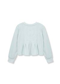 Tucked Metallic Sweatshirt