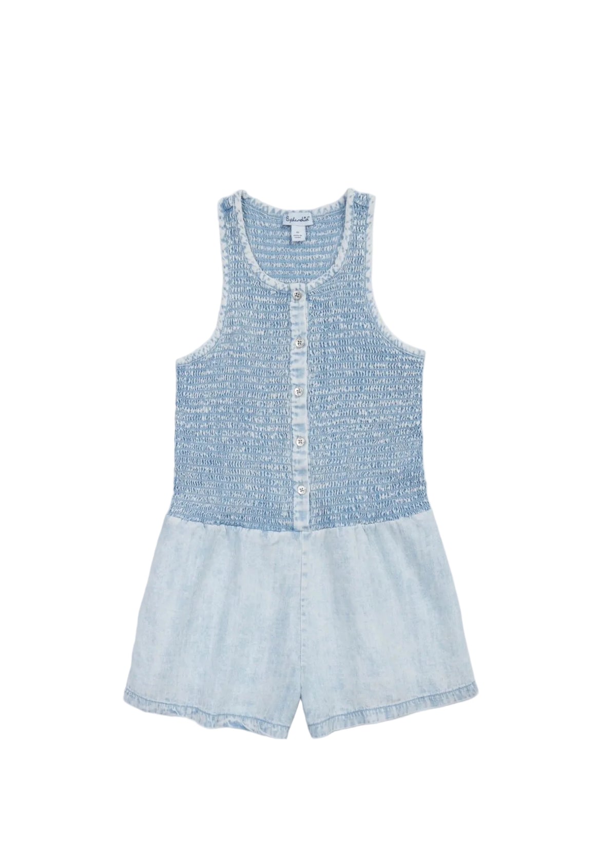 Splendid Girls White Out Wash Romper